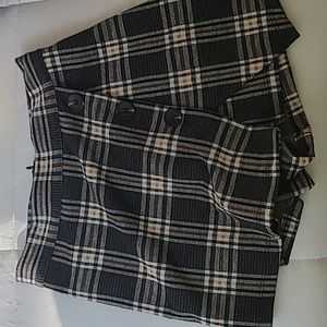 XS Altar'd State Plaid Skort